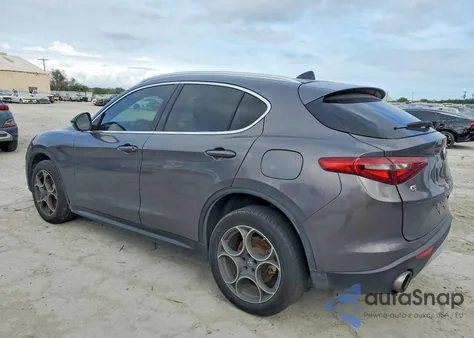 2018 Alfa Romeo Stelvio z USA, uszkodzony, nr VIN ZASFAKAN0J7B77774